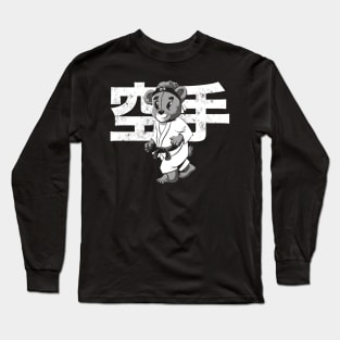 Karate Bear Long Sleeve T-Shirt